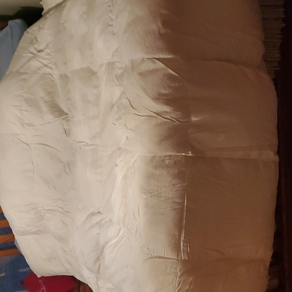 Casa by Victor Alfaro White Down Queen 90"x90" Comforter - Picture 6 of 10